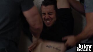 Sexy Aston and Dante get their assholes barebacked deeply