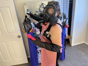 Neighbor GASSES you While Masked and Gloved