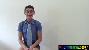 Australian Dude Lochi Strokes His Hard Cock For Viewers Pleasure