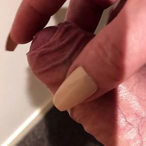 Fingernails and masturbation