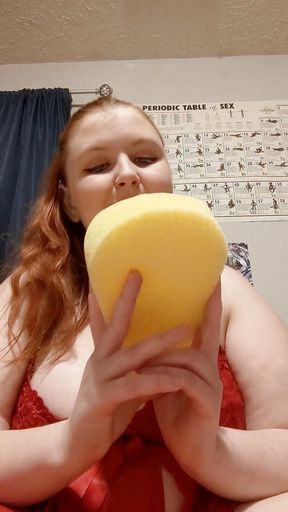 My little pony sponge scrubbing