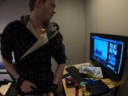 Straight StepBro watching porn [onlyfans.com/flint-wolf]