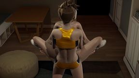 overwatch tracer x mankind