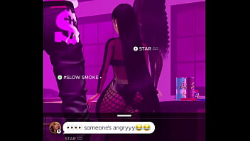 Hoodrats argueing on IMVU