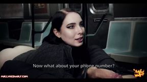 Beautiful Stranger Sucked Me in Train - Mollyredwolf