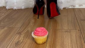 Crush a Cupcake in Christian Louboutins