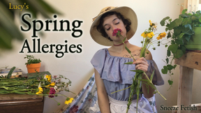 Spring Allergies Sneeze Fetish