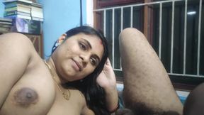 Vaishnavy Hot Blowjob in Nude, Mallu Couple Blow Job, Malayali Girl Blow Job with Husband, Husband and Wife Hot Blow Job Fun