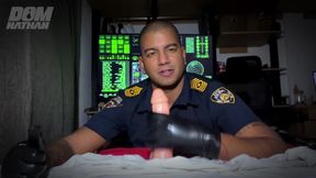 Cop Jerking Big Cock Fantasy