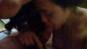 This Indonesian babe gives some hot head and fucking has always been her hobby