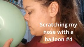Scratching my nose with a balloon #4