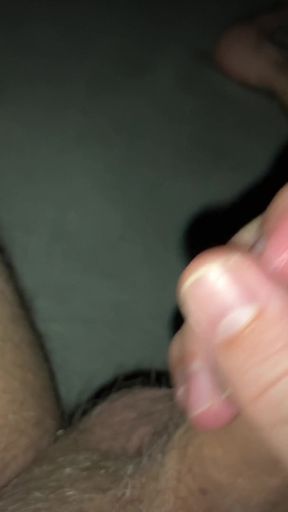 Part Two - I listen to my neighbor fuck at night - My cock is covered in dry cum from previous orgasm   Clip 1