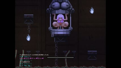 The futanari beauty has a fierce mating with the monste