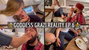 Goddess Grazi Reality ep 6 - Feast day for the Goddess and luck for those little pigs who will be fed by Me (MP4-HD 1080p)