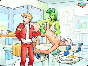 Let's Play - Space Rescue: Code Pink, Lorza make massage for Ninju