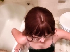 Big cock loving slut blowjob