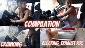 (Compilation 1) - cranking and exhaust pipe locking -