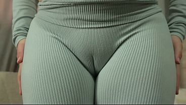 Indian stepsister does yoga and shows off her camel toe in leggings, then masturbates while showing off her big tits Indian pregnant stepsister thinks she'_s doing gymnastics but she wants sex because