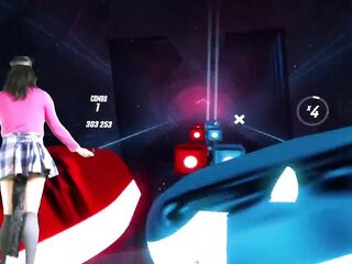 Slutty Beatsaber VR - Believer by Imagine Dragons