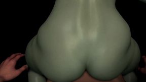 pov robot girl strip tease
