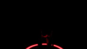 pov robot girl strip tease