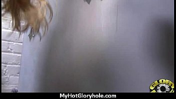 Ebony Slut Fucks A White Gloryhole Cock In Her First Interracial Scene 7