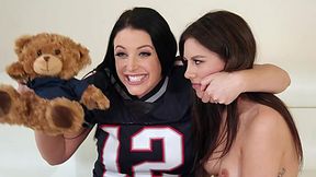 Angela White has hot lesbian sex with Shyla Jennings