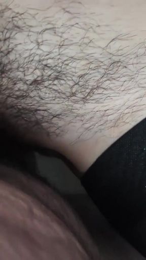 Thrilling moment from &quot;HOME SEX WITH HAIRY WIFE&quot;