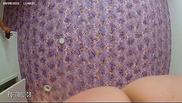 Latina MILF cums close up no sound starring Kathalina Colombiana