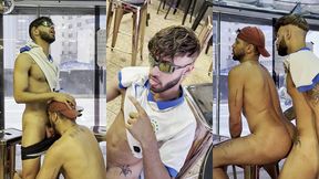 sexo entre dotados em plena luz do dia