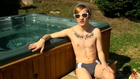 Enjoying the Sun with Skyler