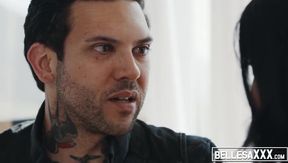 Ebony goddess Jenna Foxx fucked in hardcore doggystyle shag