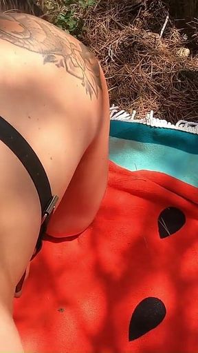 Kinky Couple - Finding and Fucking Curvy Big Ass Blowjob MILF in the Forest