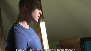 Czech Hunter: Exploring Prague's Markets with Two Boys
