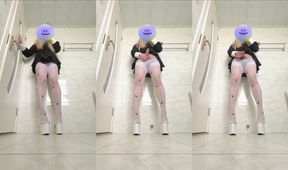 Crossdresser hellpunk_meow Masturbating in Nun dress &amp; White stockings