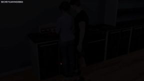 Pervert Can't Stop Kissing and Touching Stepmom Big Juicy Ass and Big Breast While She Cooks - Heart Problems 24 By Xenorav