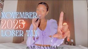 November 2025 Loser Tax
