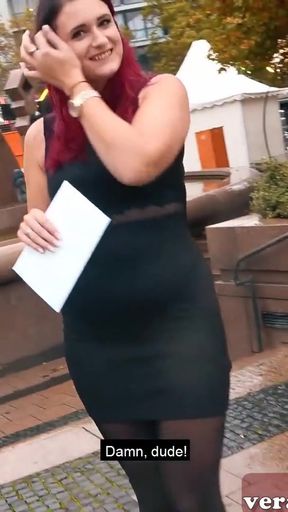 Epic moment from &quot;German Redhead Student teen public pickup EroCom Date Castig&quot;