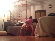 Mrs Peter North Nadia North working out