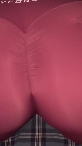 Clothed Assjob Cum on Pants!