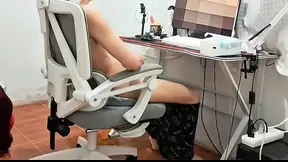 without closing the door