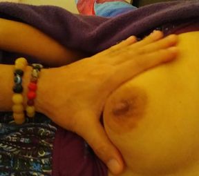 My Neighbor Teasing  my Tit