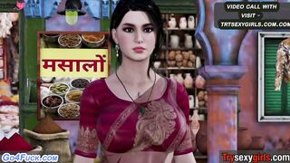 Bihaar Ke Matake Wali Bhabhi Meena Ki Chudai Huye Customer Ke Sath