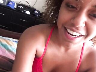 Black Step Sister Plays with Large Brother - Milu Blaze - Family Therapy