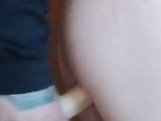 Sound on! 21cm vibrator vs my butt