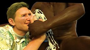 you will never be to ld to enjoy the cummies from a big fat juicy black cock