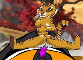 Kung fu panda pussy splitting