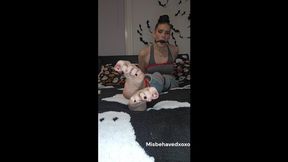 tightly bound and gagged so my struggles cannot be heard. Struggling hard to escape without success.