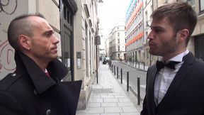 Secret agent Craig 00sex feeds Axel Lorentz his XXL dick