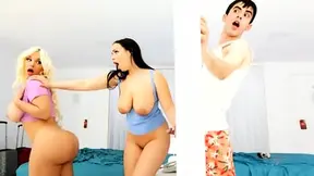 Blondie Fesser - Sofia Lee - Adjoined To Her Pussy Part 2 - Big Ass PAWG MILF Czech Big Tits Latina Wife Threesome